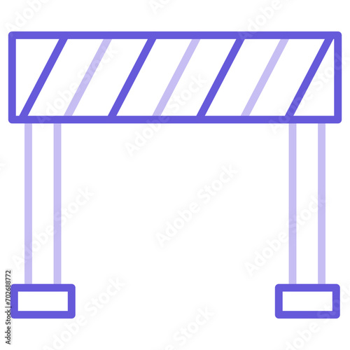 Road Barrier Icon of Protection and Security iconset.