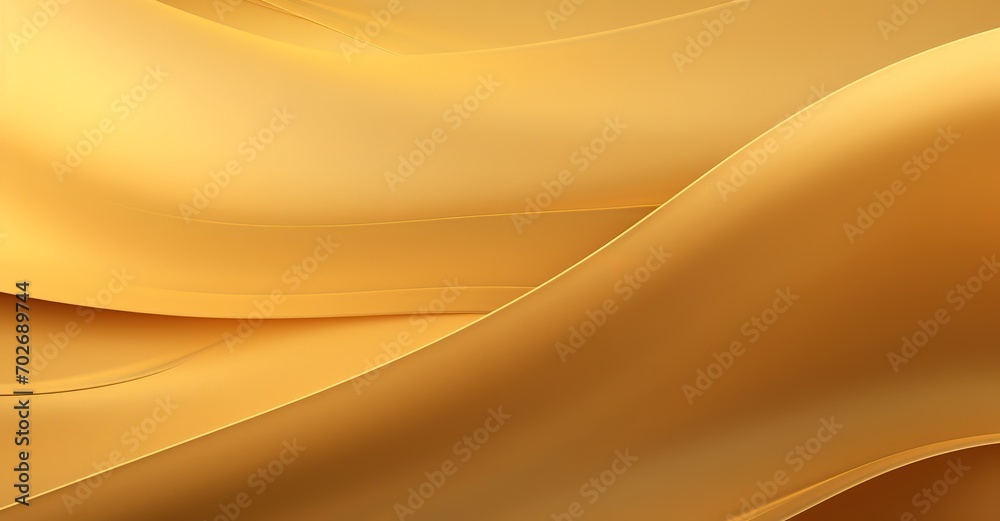 elegant wavy abstract background with gold color. generative AI elegant wavy abstract background with gold color. generative AI