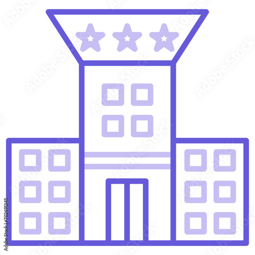 3 Star Hotel Icon of Hotel Management iconset.