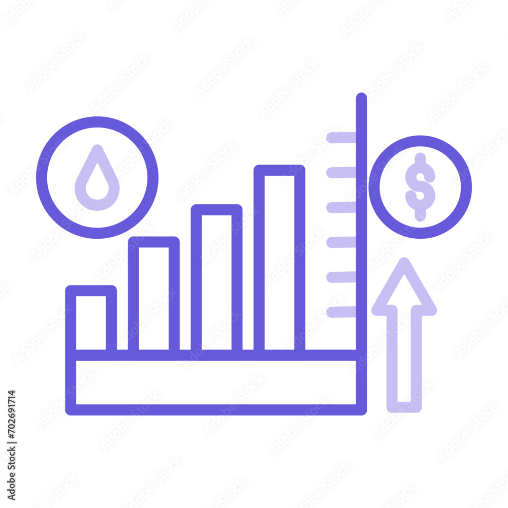 Oil Price Increase Icon of Petrol Industry iconset. Oil Price Increase Icon of Petrol Industry iconset.