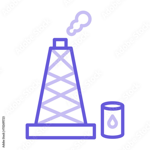 Oil Exploration Icon of Petrol Industry iconset.