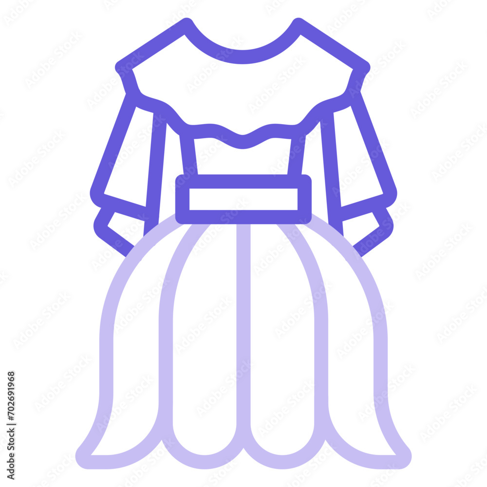 Party Dress Icon of Clothes iconset. Party Dress Icon of Clothes iconset.