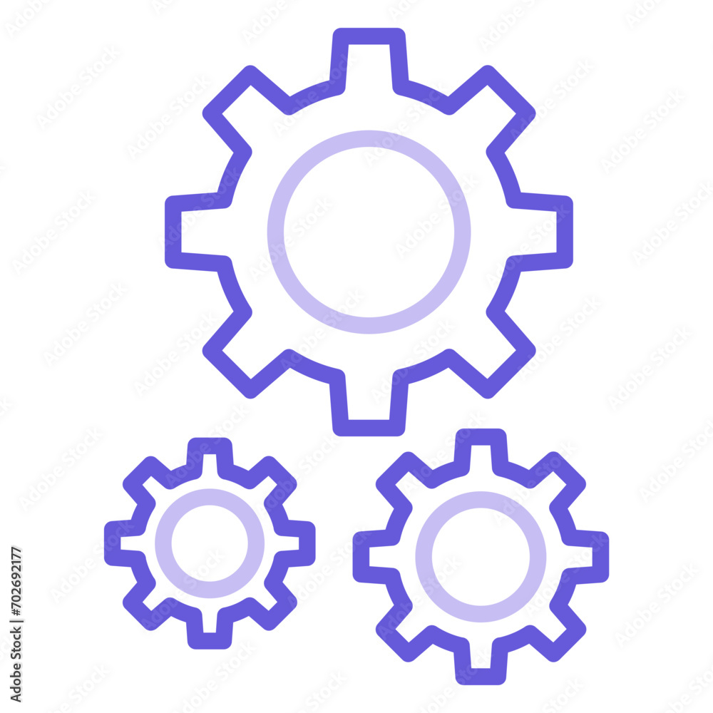 Gears Icon of Engineering iconset.