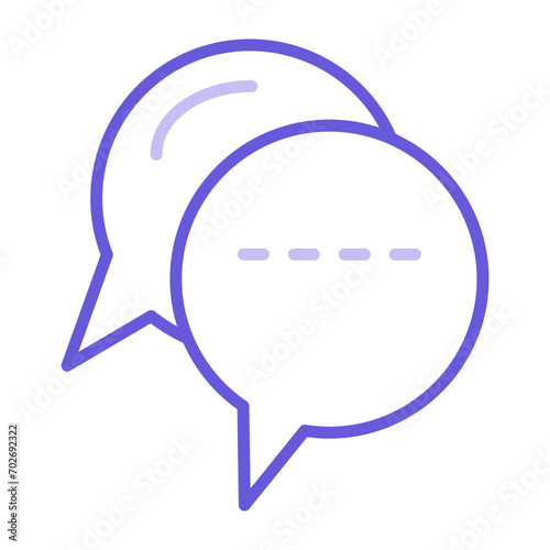 Bubble Chat Icon of Diplomacy iconset.