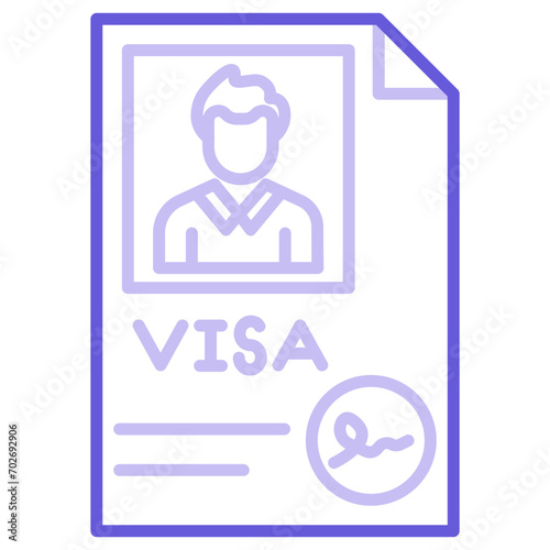 Visa Icon of Immigration iconset.