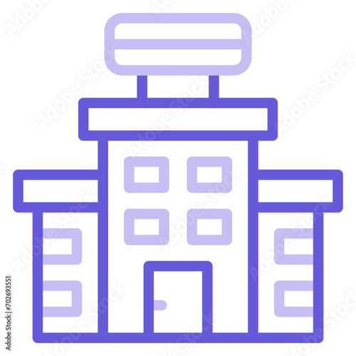 Hotel Building Icon of Hotel Services iconset.