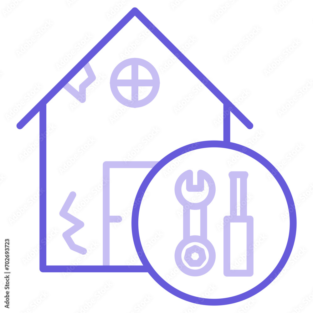 House Repair Icon of Real Estate iconset. House Repair Icon of Real Estate iconset.