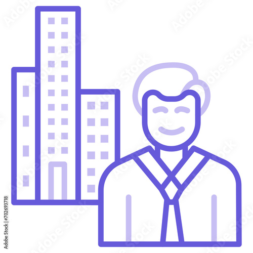 Property Manager Icon of Real Estate iconset.