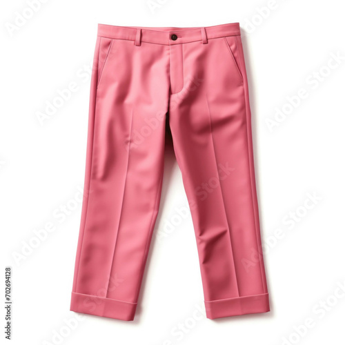 Pink Trousers isolated on white background