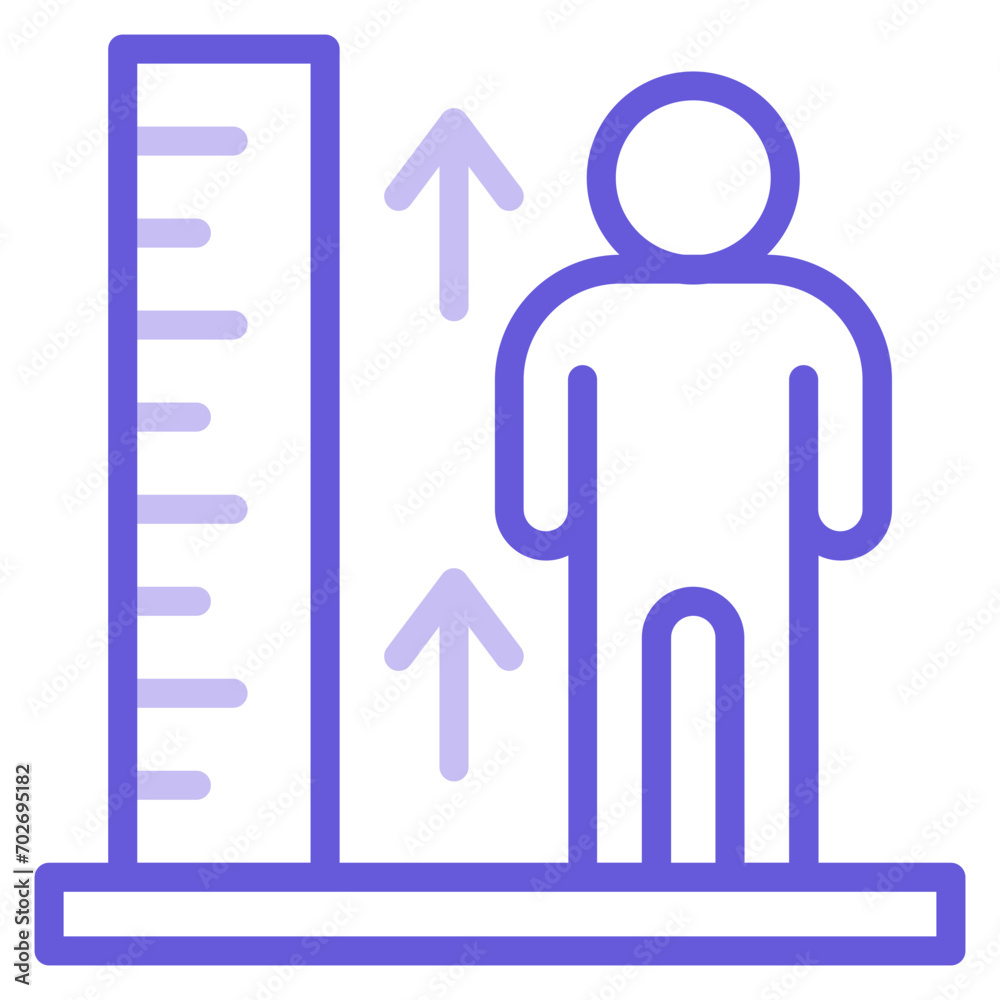 Body Mass Index Icon of Workout App iconset.
