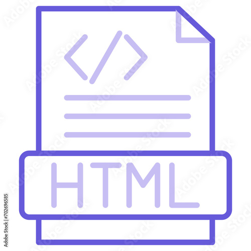 Html File Icon of Computer Programming iconset.
