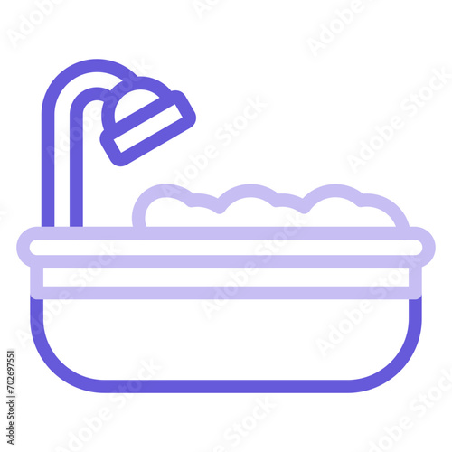 Bathtub Icon of House Cleaning iconset.
