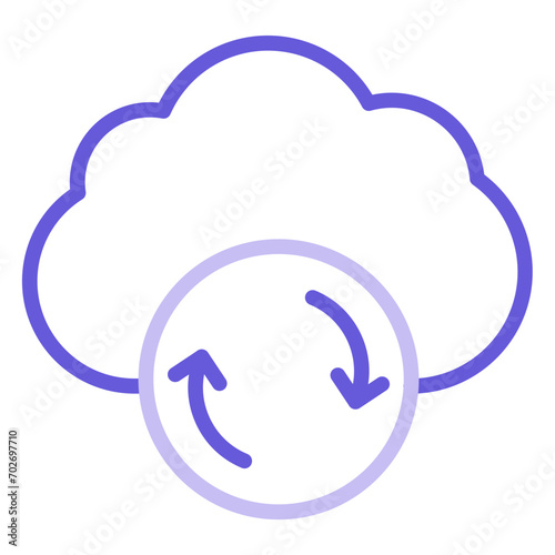 Cloud Sync Icon of Online Marketing iconset.
