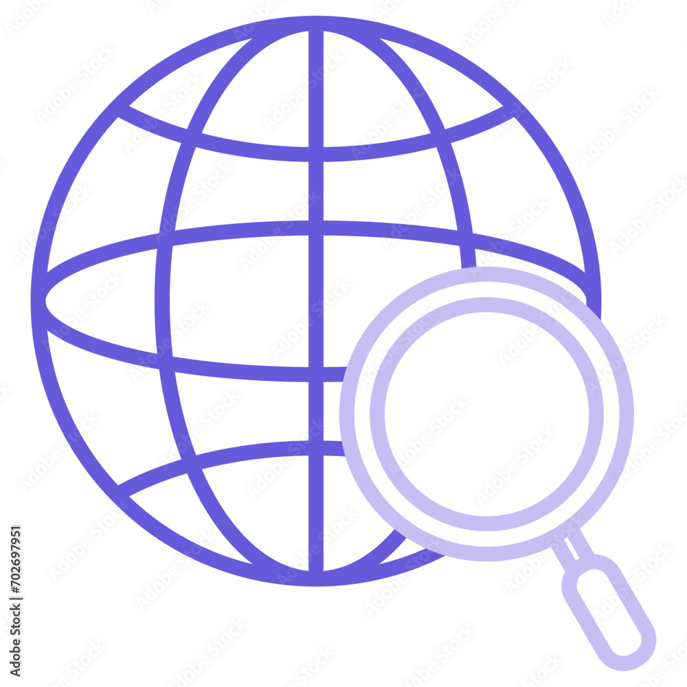Global Search Icon of Seo and Web iconset.