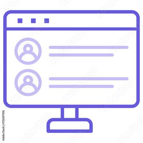 Comment Icon of Seo and Web iconset.