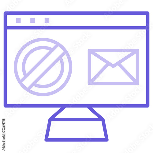 Spam Email Icon of Security iconset.
