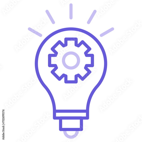 Innovative Idea Icon of Entrepreneurship iconset.