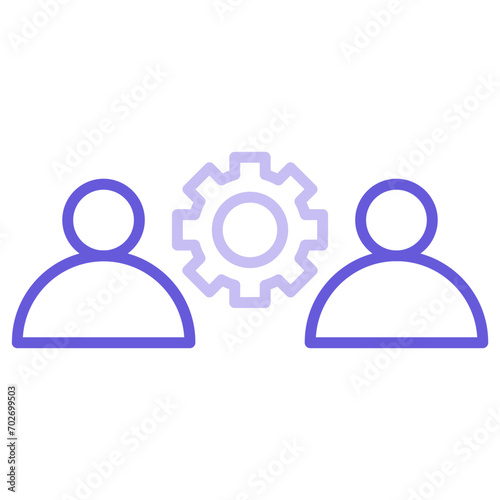 Management Team Icon of Human Resource iconset.