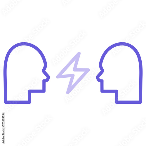 Altercation Icon of Human Resource iconset.