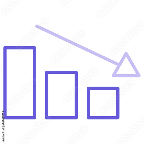 Downfall Icon of Business & Economy iconset.