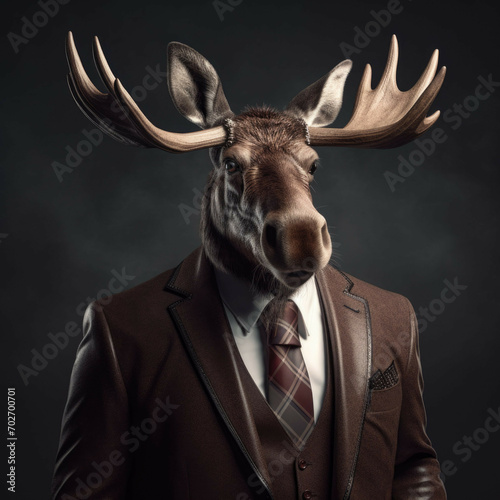 Moose in a suit © Michael Böhm