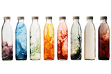 Water Bottles Isolated On Transparent Background