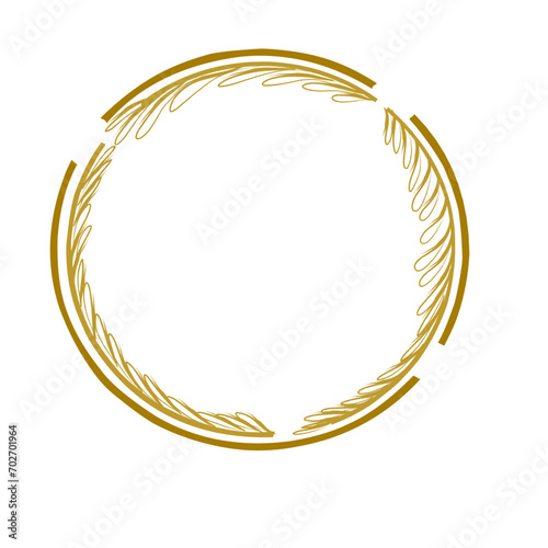 Wedding Ornament Frame 