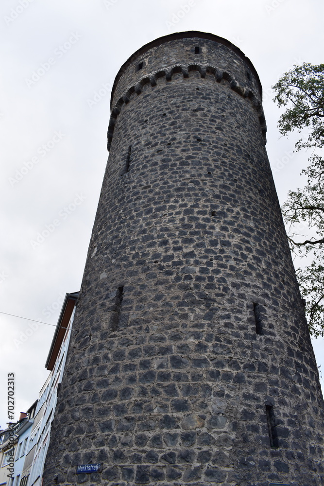 City walls tower