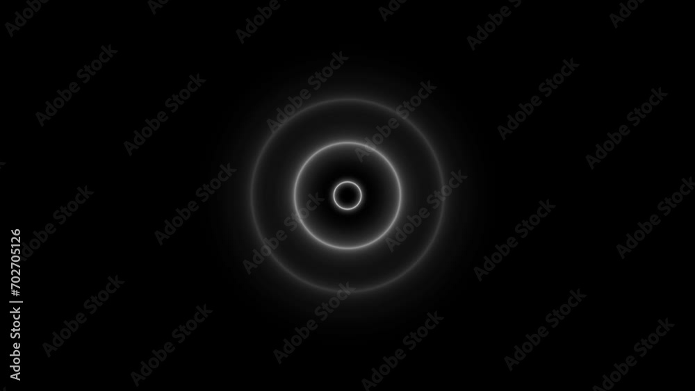 Abstract radio waves signal icon animation background Abstract radio waves signal icon animation background