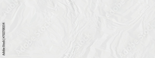 White crumpled paper texture . White wrinkled paper texture. White paper texture . White crumpled and top view textures can be used for background of text or any contents .