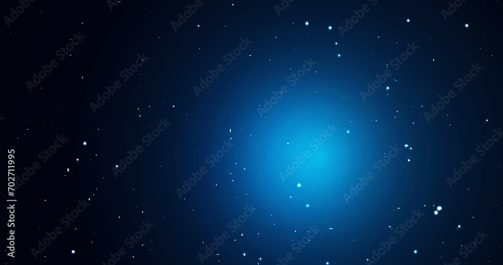 2D Space background with twinkling stars background and nebula clouds moving.Blazing starry glittering Milkyway galaxy universe sparkling astrology space with stars in the cosmos dark backdrop.