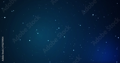 2D Space background with twinkling stars background and nebula clouds moving.Blazing starry glittering Milkyway galaxy universe sparkling astrology space with stars in the cosmos dark backdrop.