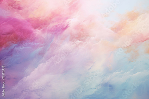 an image of a pastel colored background with clouds
