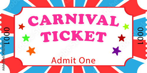 Carnival ticket