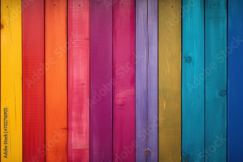 Colorful wooden texture background
