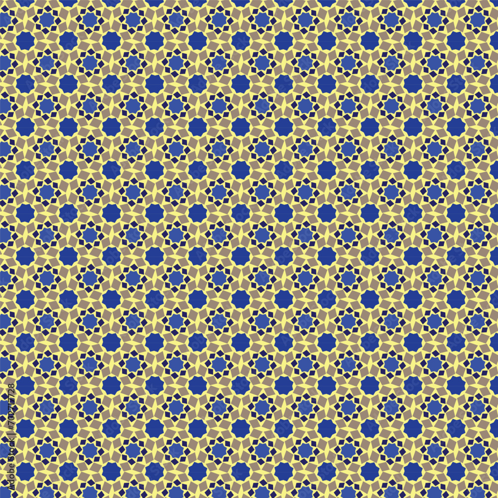 Decorative Geometry: Seamless Ornament Backgrounds