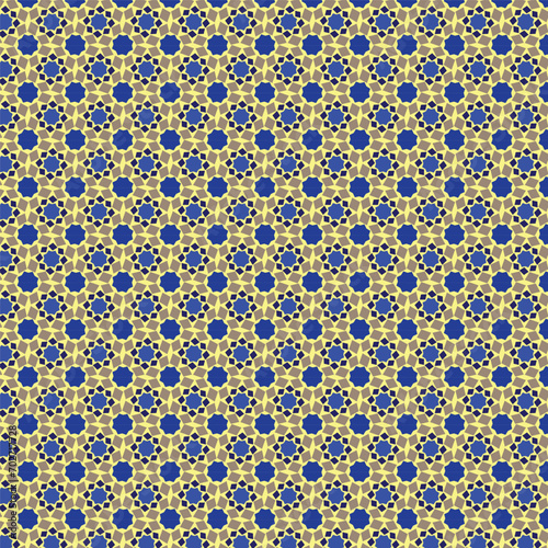 Decorative Geometry: Seamless Ornament Backgrounds
