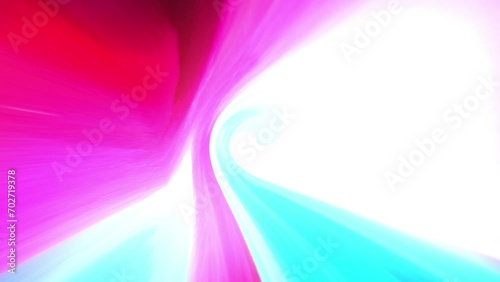 Wave animation multicolored abstract background. Multicolor loop background animation