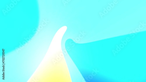 Wave animation multicolored abstract background. Multicolor loop background animation