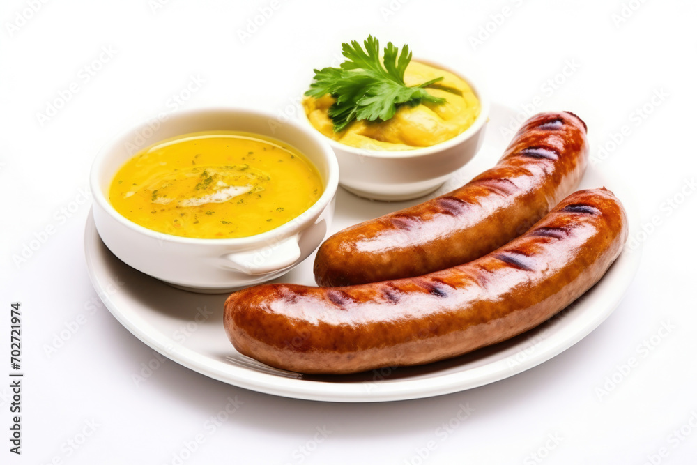 Sausage lunch hot pork food meal dinner snack grill meat beef delicious