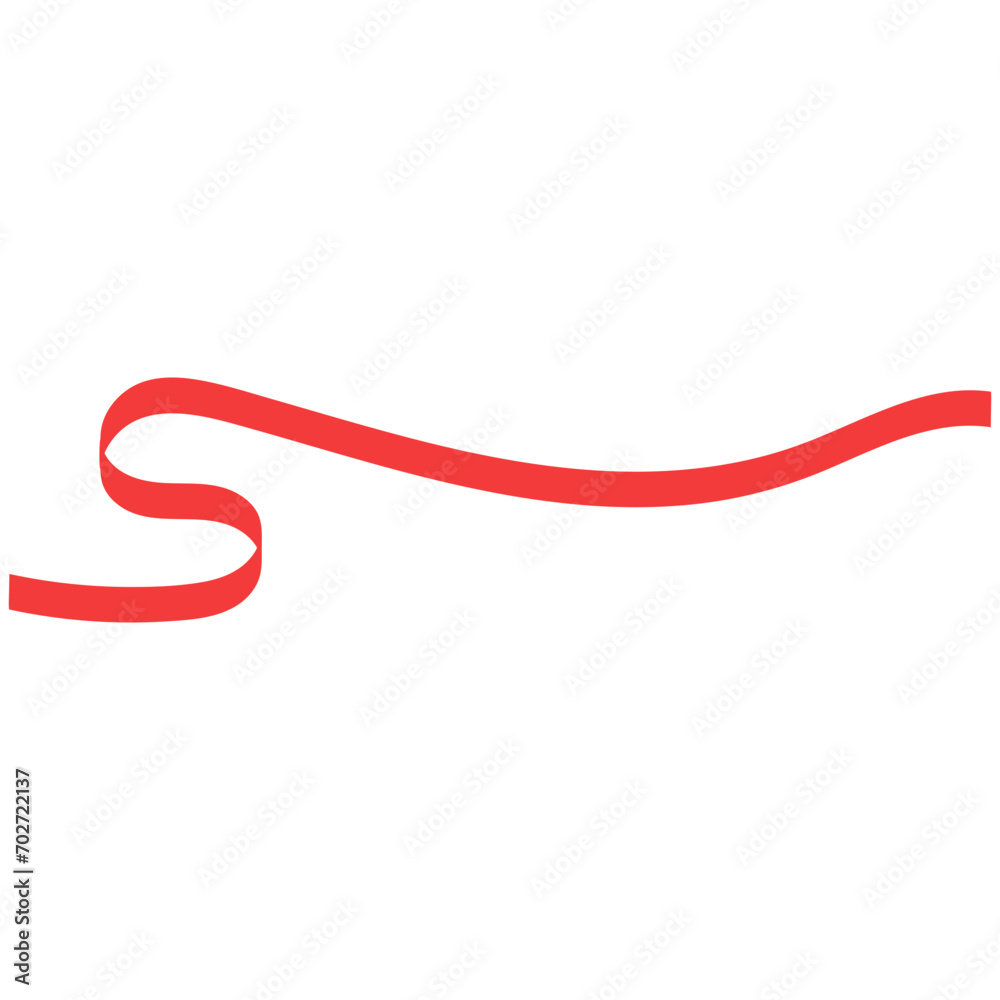 Curly Ribbon Element Curly Ribbon Element