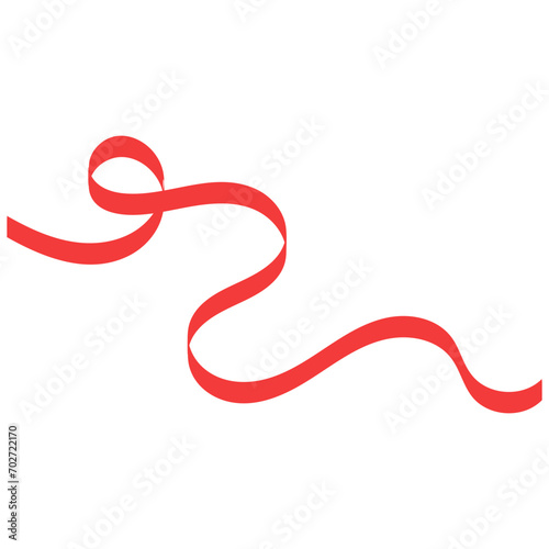 Curly Ribbon Element