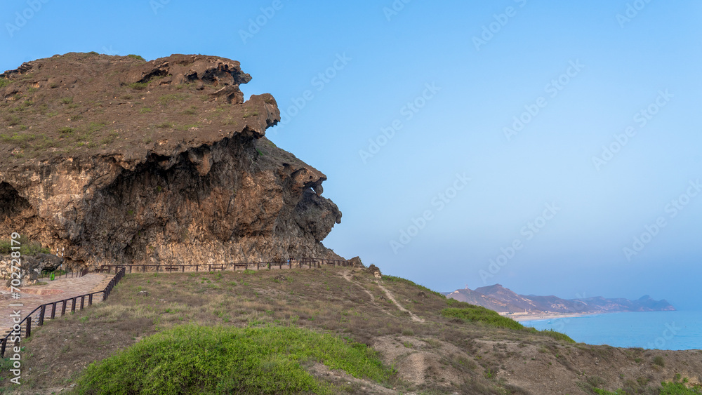 Marneef Cave and Blowholes are in proximity of Mughsaii Beach