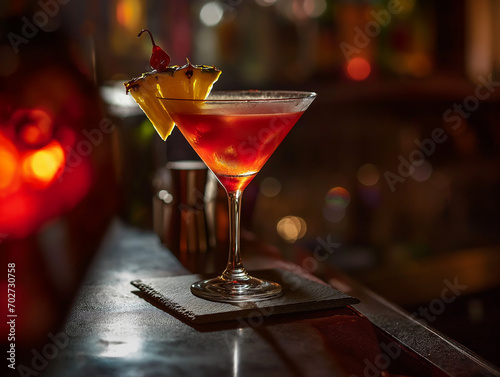 A Fiery Twist on the Classic Martini photo