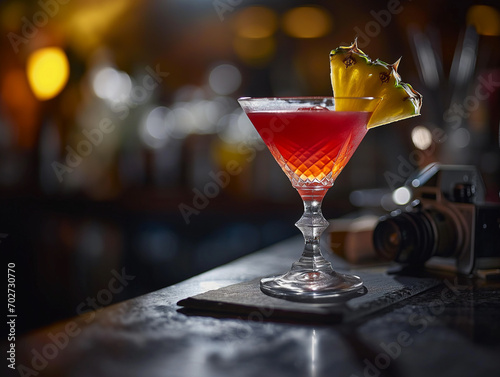 A Fiery Twist on the Classic Martini