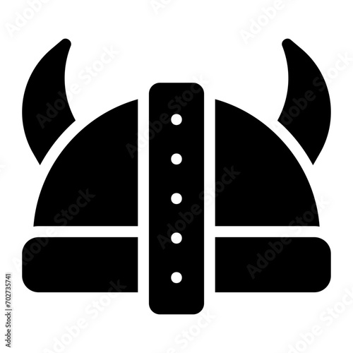 helmet glyph icon