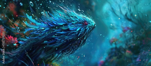 Aquatic mystical creature photo