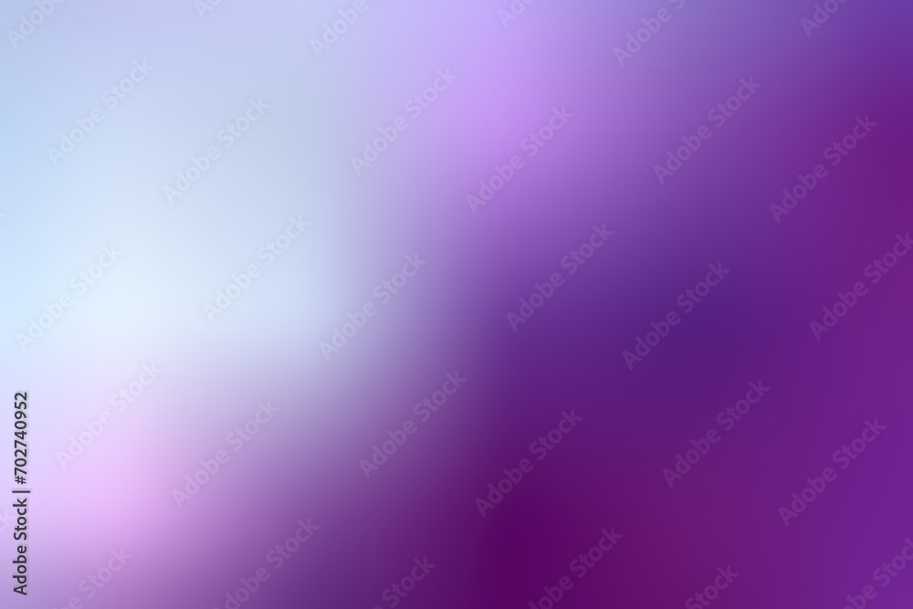 Fototapeta premium Abstract blurred background image of purple colors gradient used as an illustration. Designing posters or advertisements.