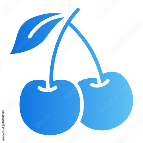 cherry gradient icon