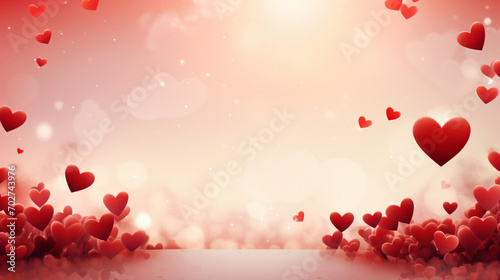 Valentines day background with love sign © Crazy boy